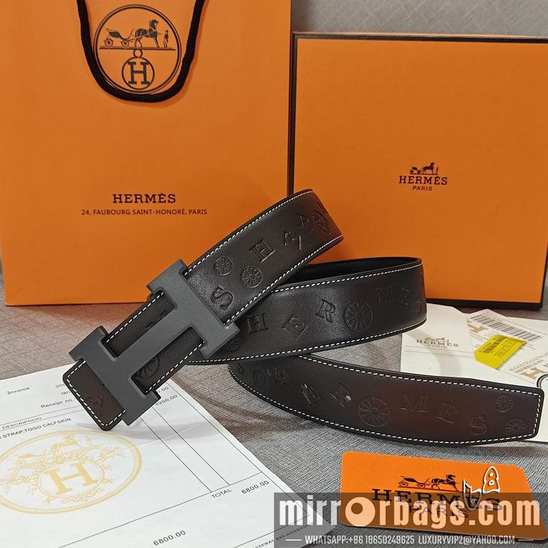 Replica Hermes belt 38mmX90-125cm lb03