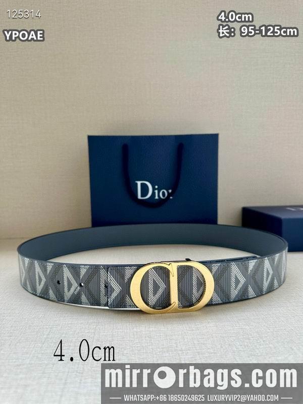 Replica Dior belt 40mmX95-125cm 8L04