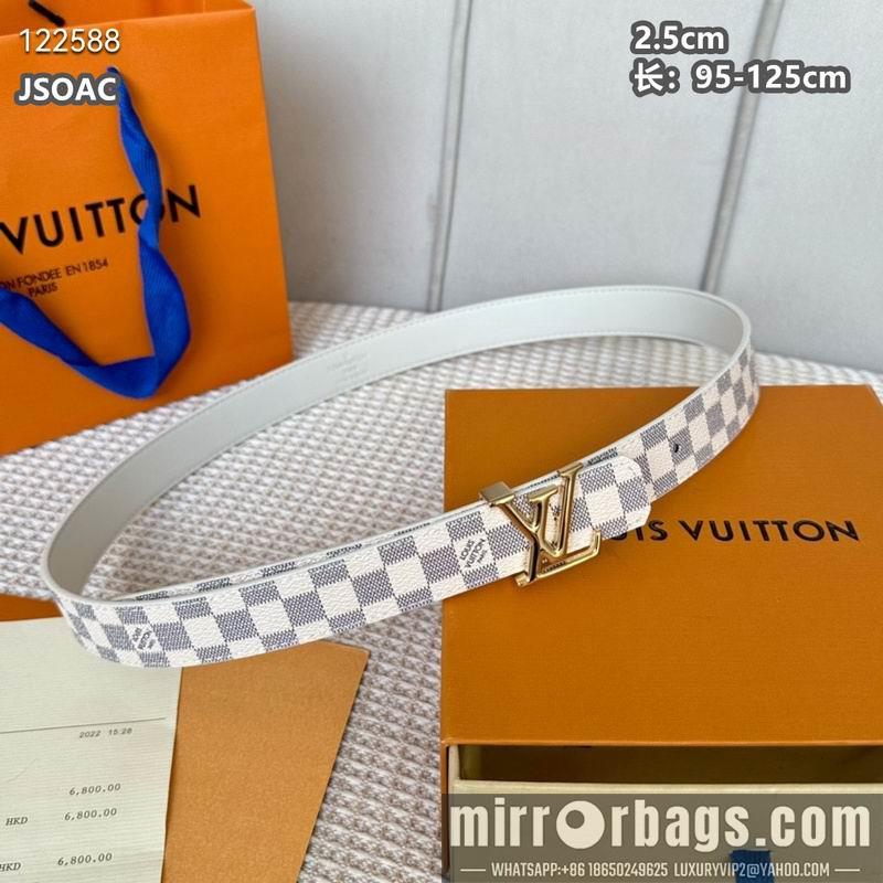 Replica LV belt 25mmX95-125cm 8L17
