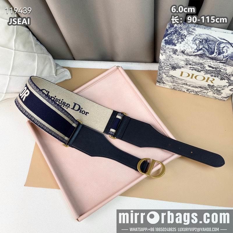 Replica Dior belt 60mmX90-115cm 8L040801