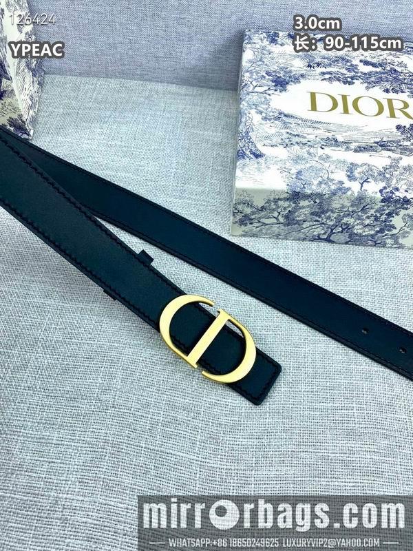 Replica Dior belt 30mmX90-115cm 8L111002