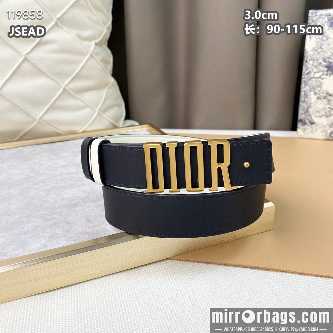 Replica Dior belt 30mmX90-115cm 8L072002