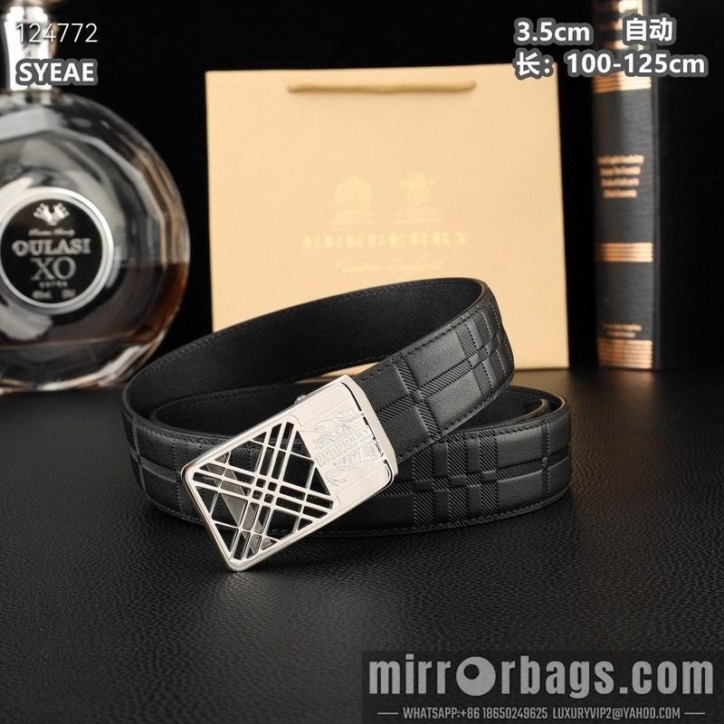 Replica Burberry belt 35mmX100-125cm 8L72