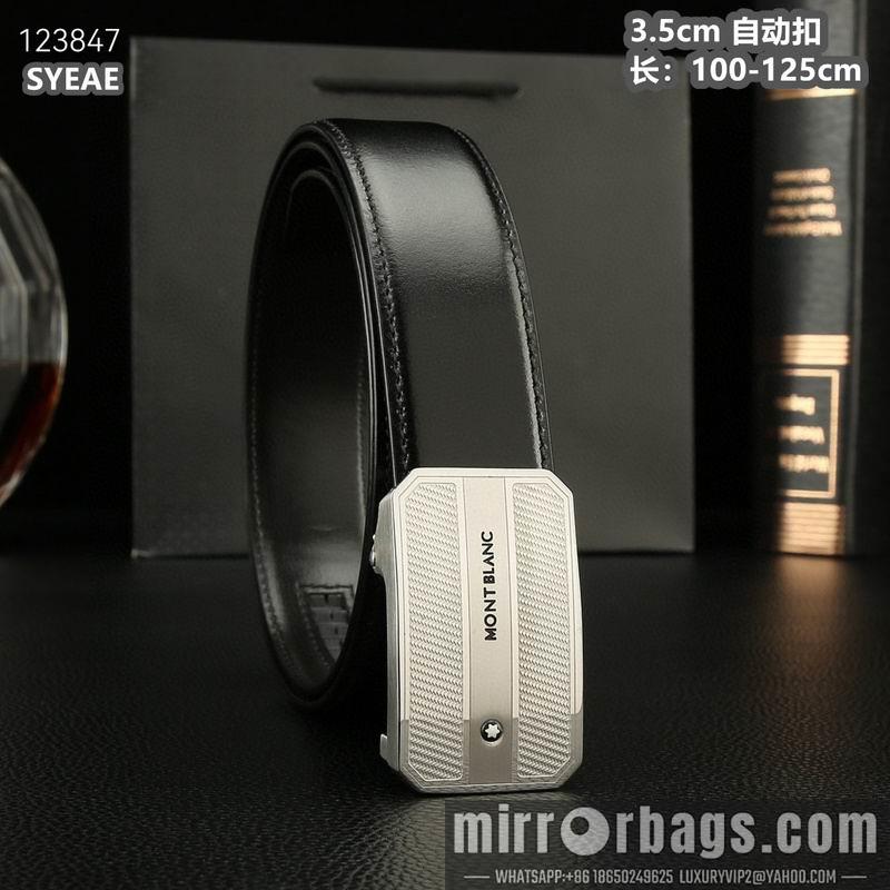 Replica Montlanc belt 35mmX100-125cm 8L54