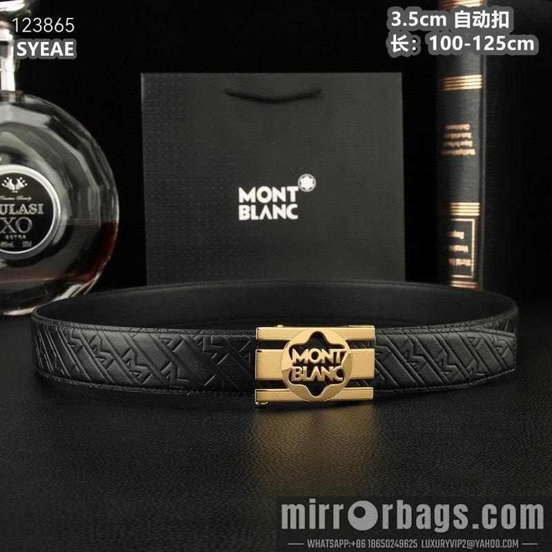 Replica Montlanc belt 35mmX100-125cm 8L45