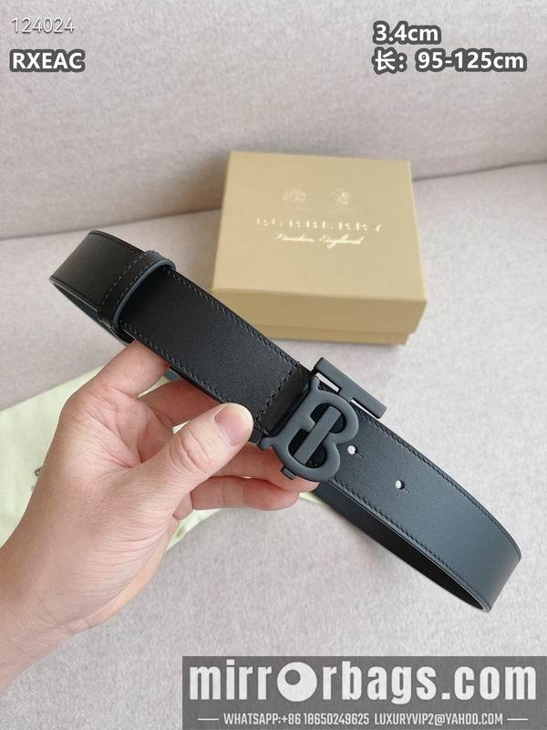 Replica Burberry belt 34mmX95-125cm 8L03