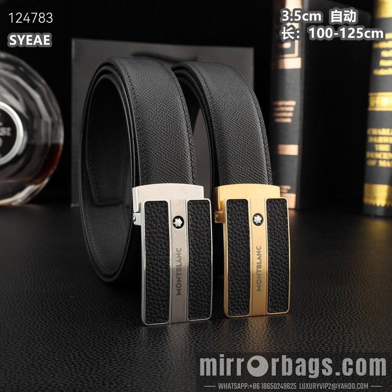 Replica Montlanc belt 35mmX100-125cm 8L31