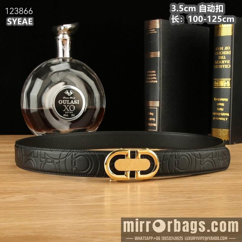 Replica Ferragamo belt 35mmX100-125cm 8L10