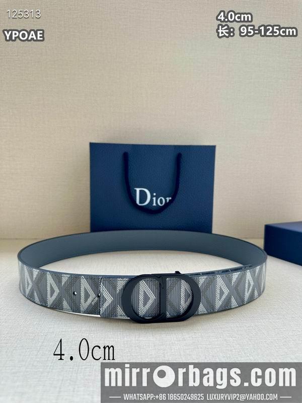 Replica Dior belt 40mmX95-125cm 8L04