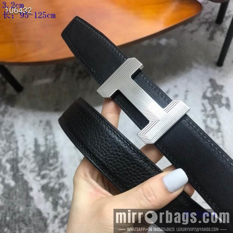 Replica Hermes Belt 32mmX95-125cm 8L02