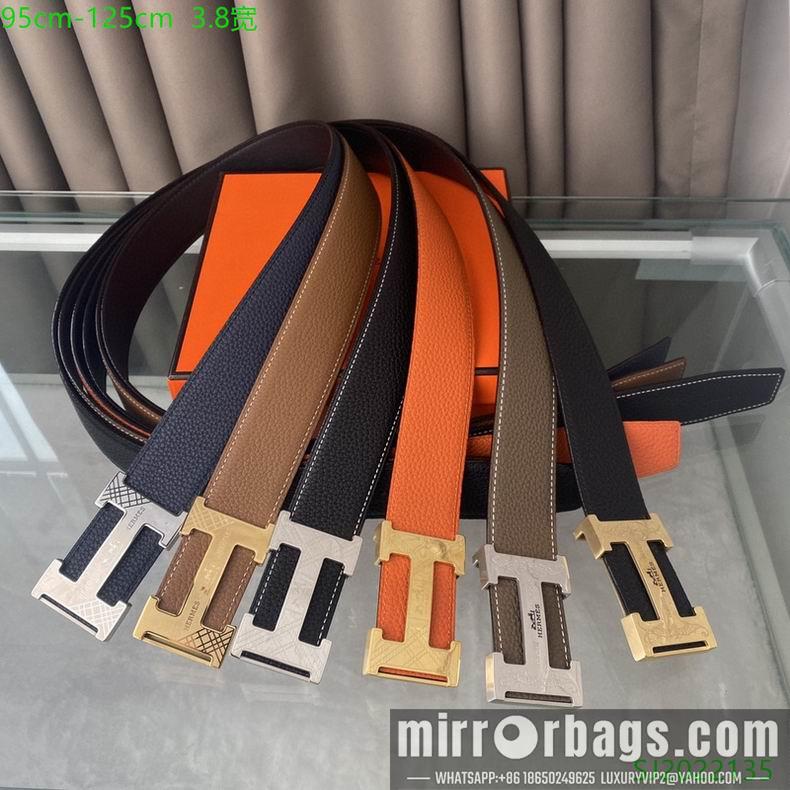 Replica Hermes Belt 38mmX95-125cm 7D103
