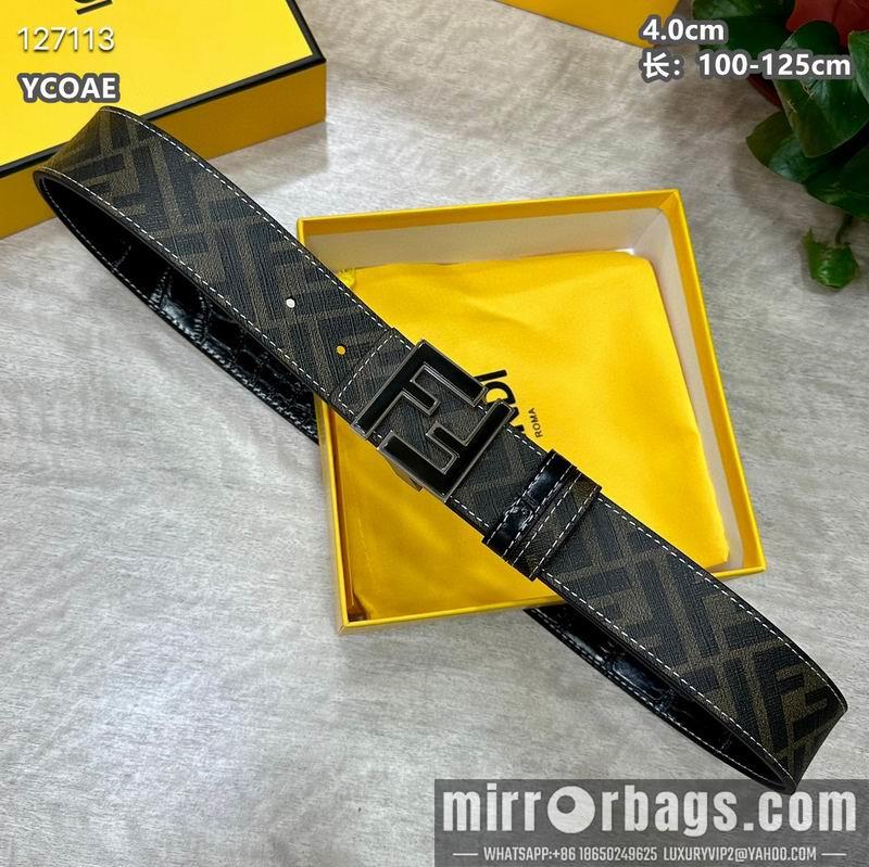 Replica Fendi belt 40mmX100-125cm 8L136