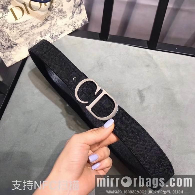 Replica Dior Belt 34mmX95-125cm 7D26