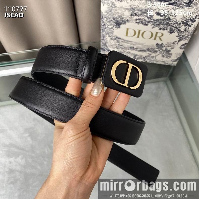Replica Dior Belt 35mm 95-125cm 8L07
