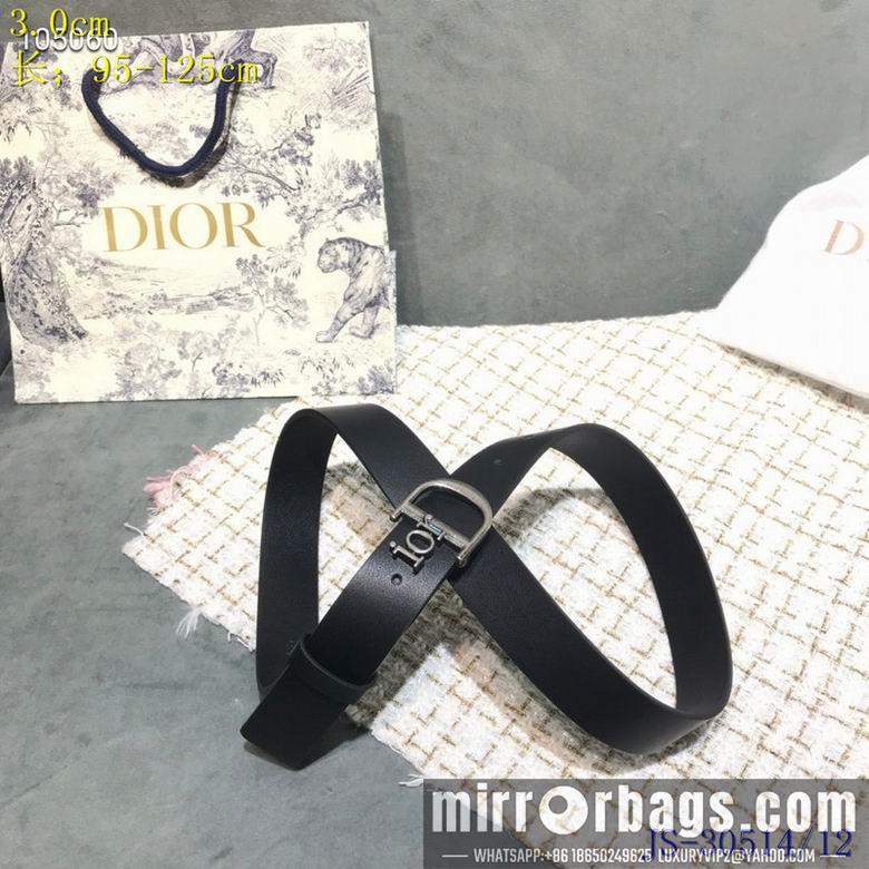 Replica Dior Belt 30mm 95-125cm 8L06