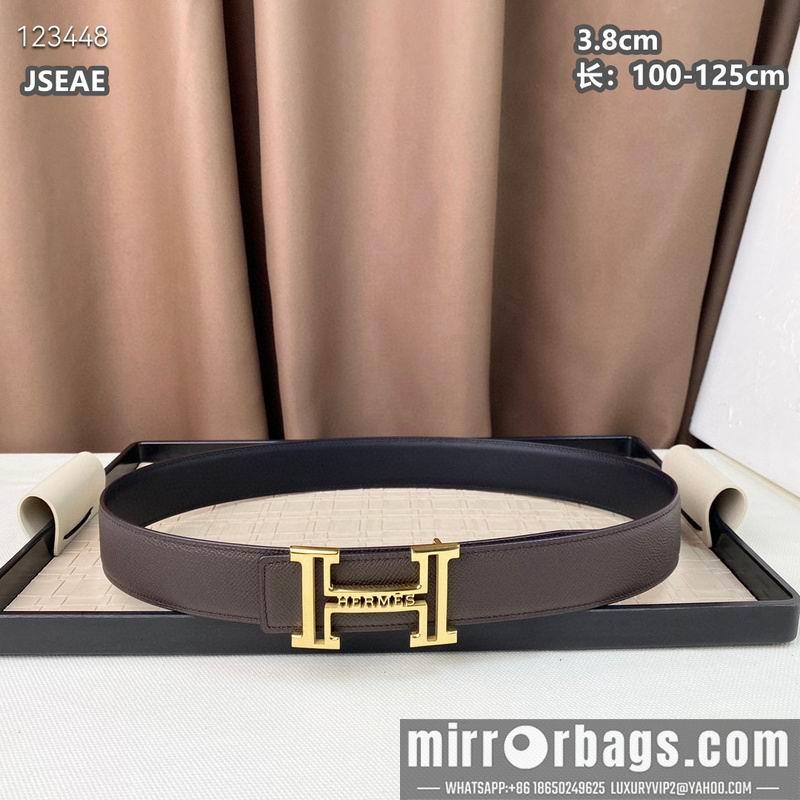 Replica Hermes belt 38mmX100-125cm 8L16