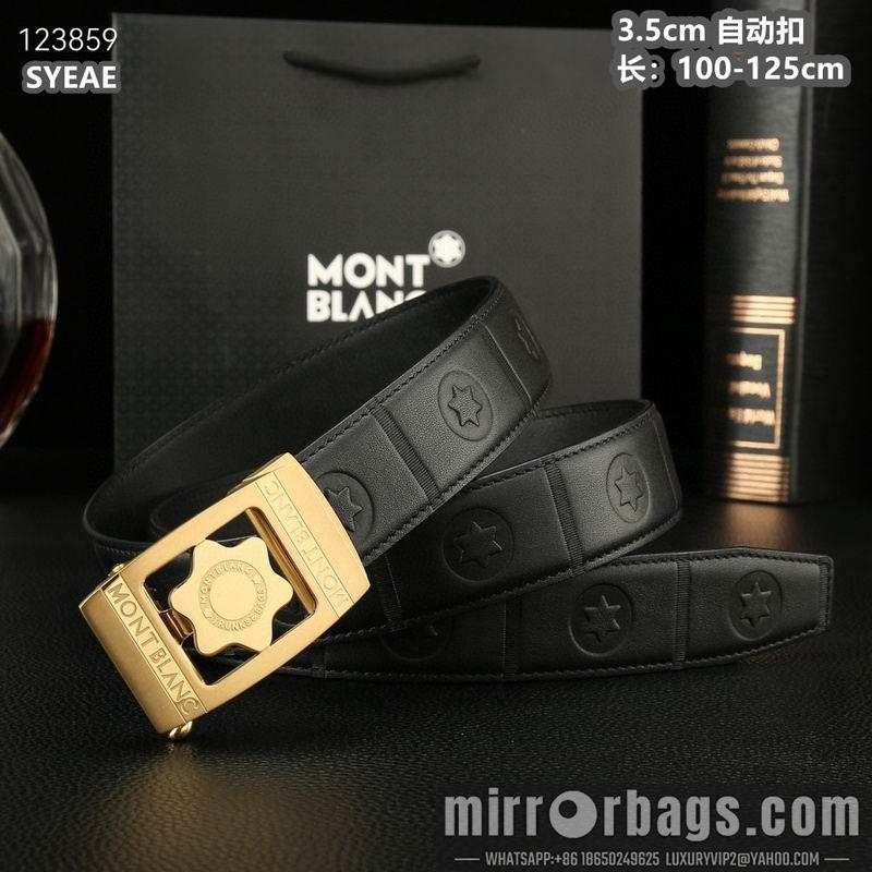Replica Montlanc belt 35mmX100-125cm 8L51