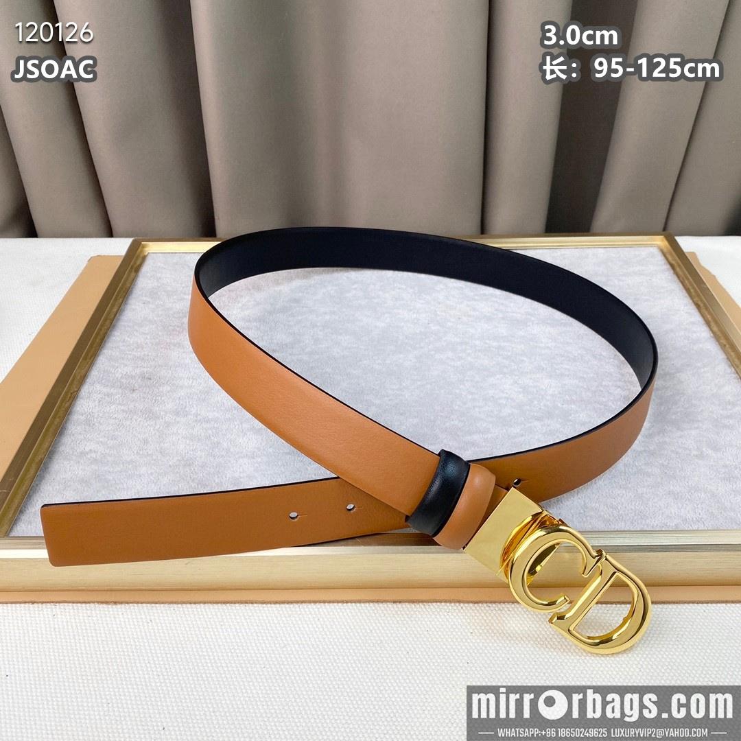 Replica Dior belt 30mmX95-125cm 8L072001