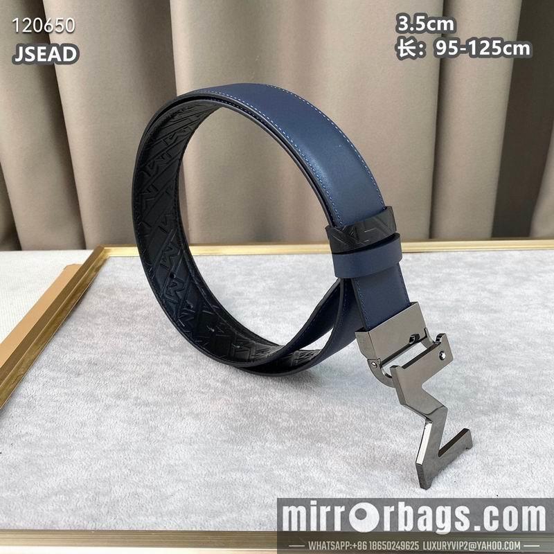 Replica Montblanc belt 35mmX95-125cm 8L072001