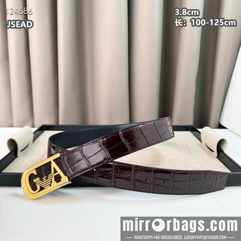 Replica Armani belt 38mmX100-125cm 8L03