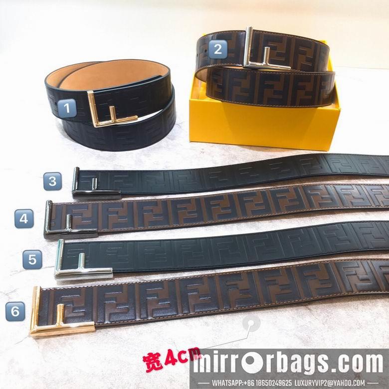 Replica Fendi Belt 38mmX95-125cm 7D38