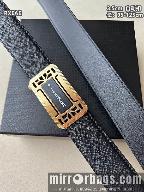 Replica Montlanc belt 35mmX100-125cm 8L74