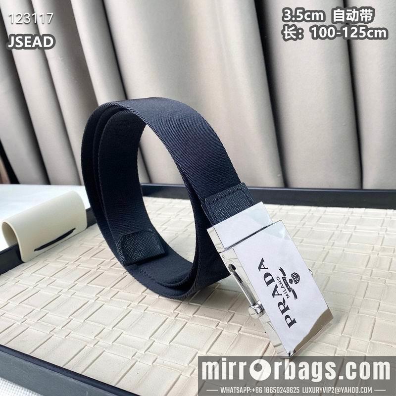 Replica Prada belt 35mmX100-125cm 8L40