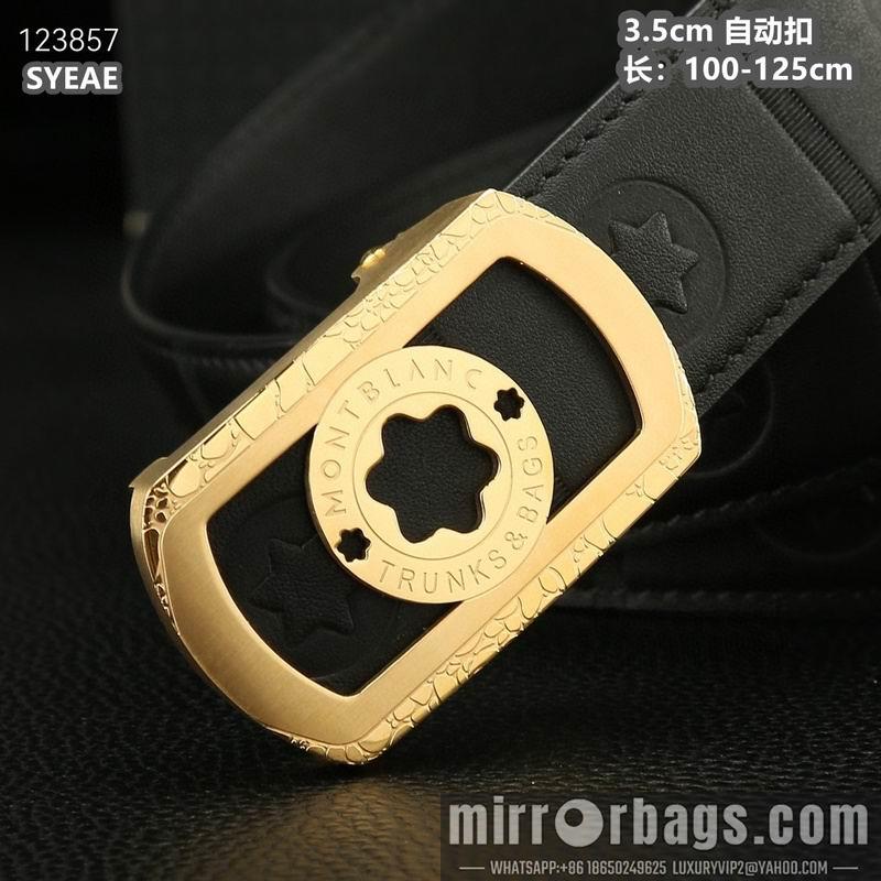 Replica Montlanc belt 35mmX100-125cm 8L53