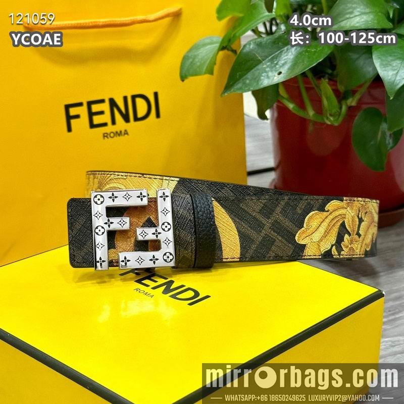 Replica Fendi belt 40mmX100-125cm  8L114