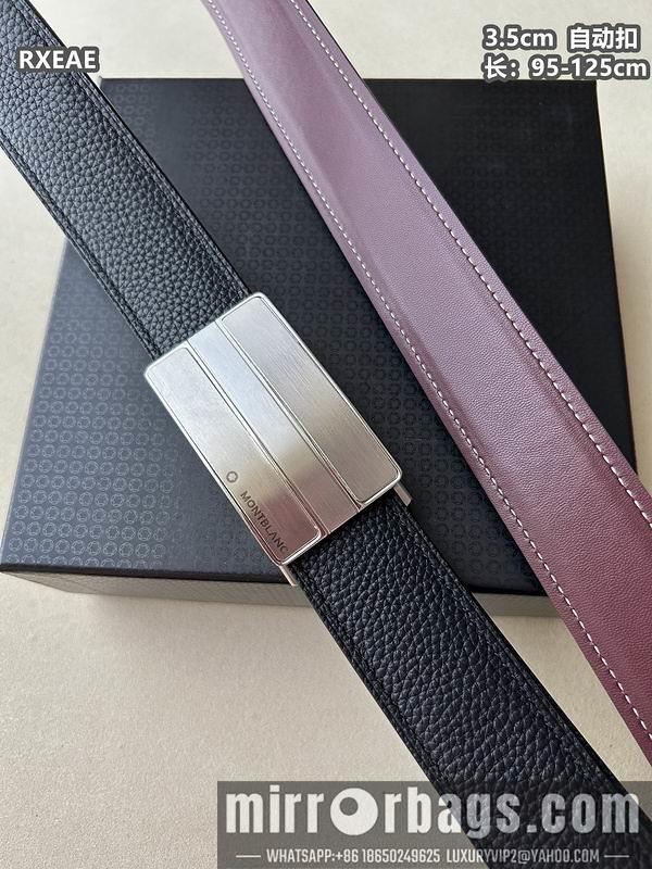 Replica Montlanc belt 35mmX100-125cm 8L78