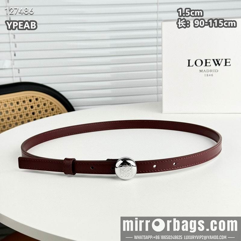 Replica Loewe belt 15mmX90-115cm 8L06