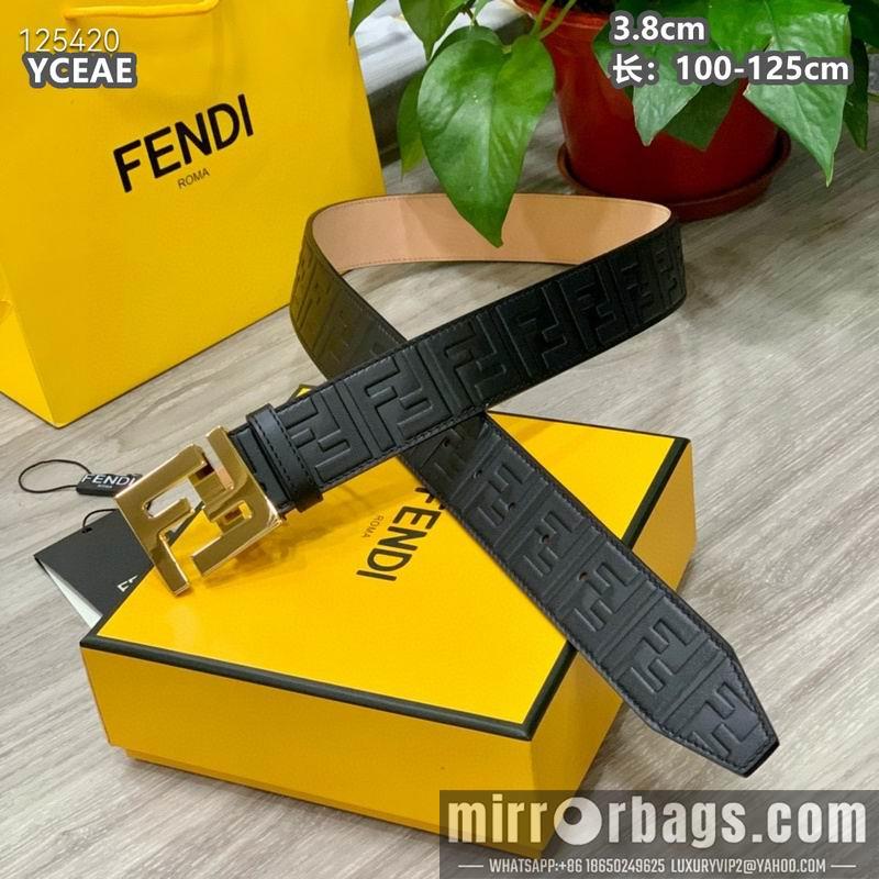 Replica Fendi belt 38mmX100-125cm  8L17