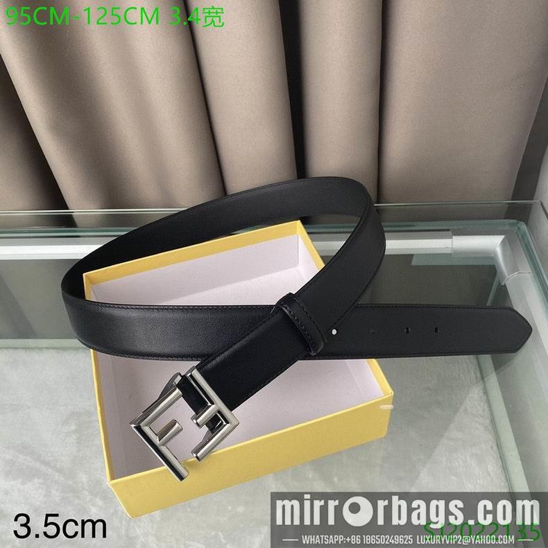 Replica Fendi Belt 34mmX95-125cm 7D05