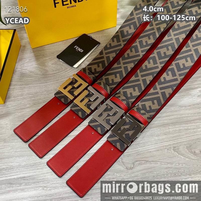 Replica Fendi belt 40mmX100-125cm  8L103