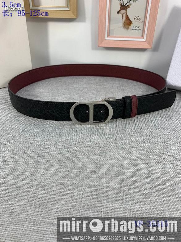 Replica Dior Belt 35mm 95-125cm 8L
