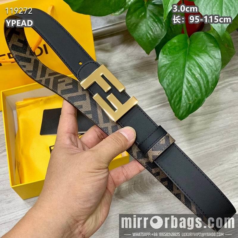 Replica Fendi belt 30mmX95-115cm 8L15
