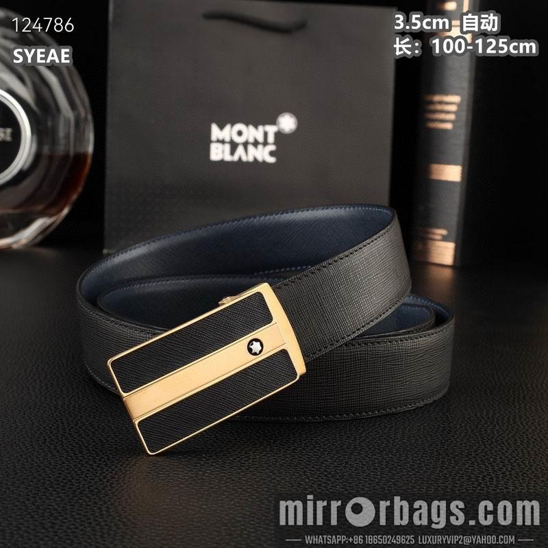 Replica Montlanc belt 35mmX100-125cm 8L28