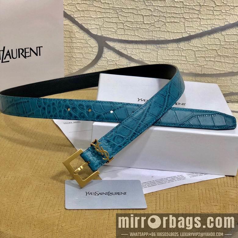 Replica YSL Belt 20mmX95-110cm 7D09