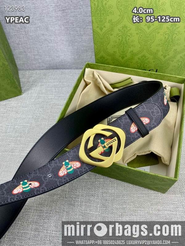 Replica Gucci belt 40mmX95-125cm 8L109