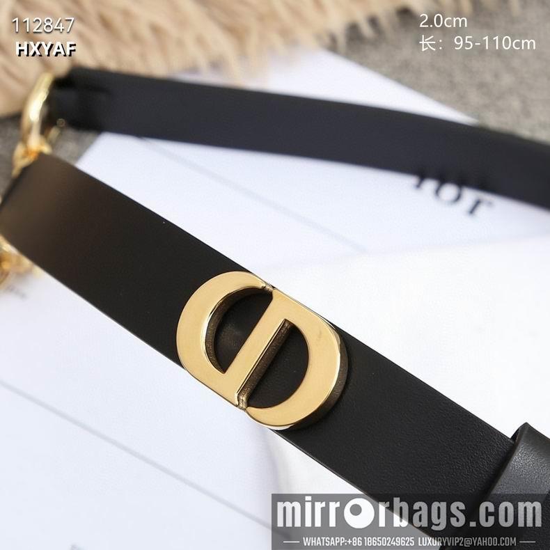 Replica Dior Belt 20mmX95-110cm 8L07