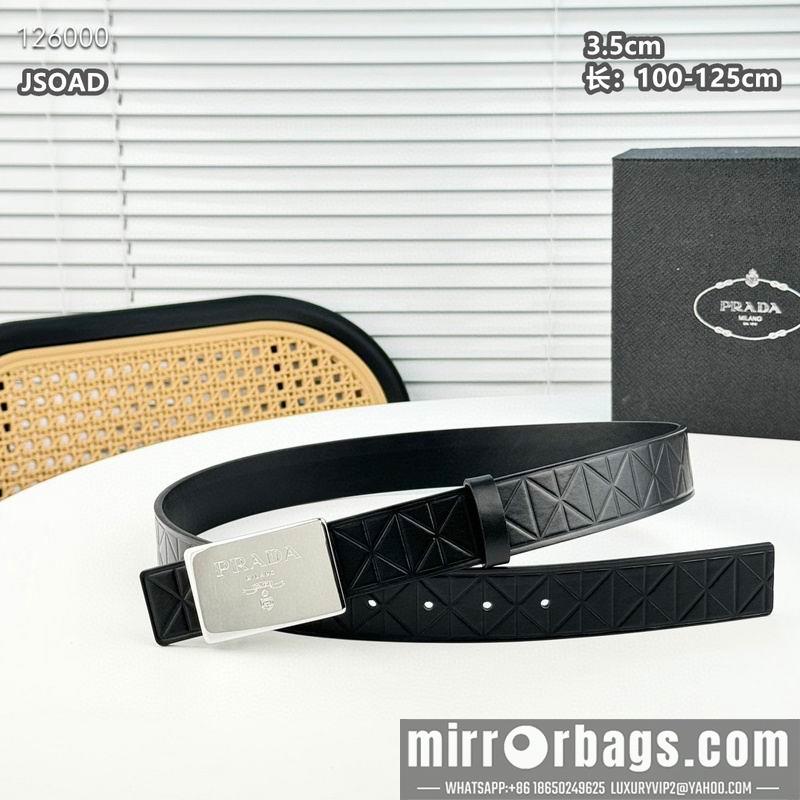 Replica Prada belt 35mmX100-125cm 8L37