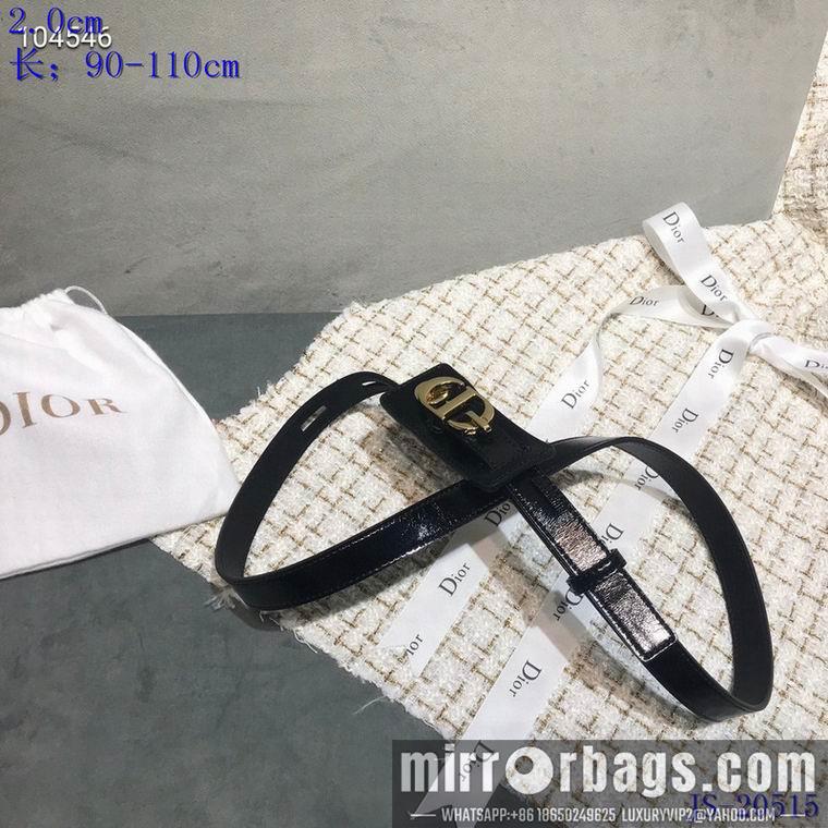 Replica Dior Belt 20mmX90-110cm 8L12