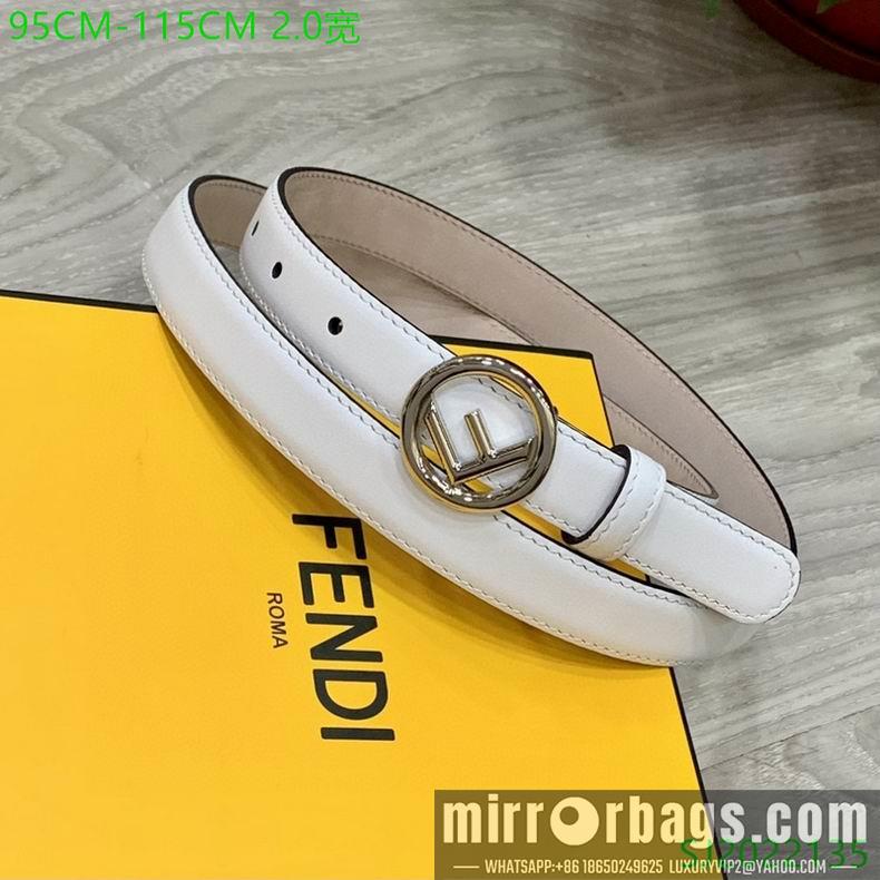 Replica Fendi Belt 20mmX95-115cm 7D06