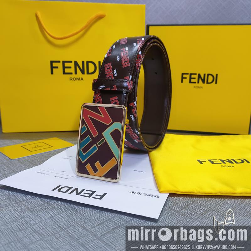 Replica Fendi belt 38mmX80-125cm lb02
