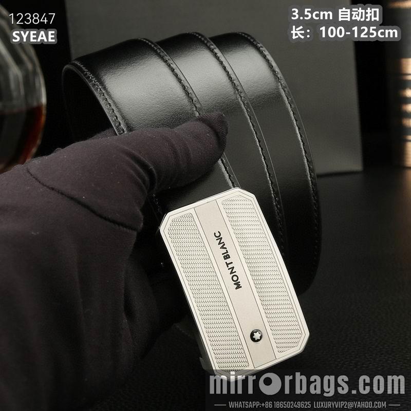 Replica Montlanc belt 35mmX100-125cm 8L54