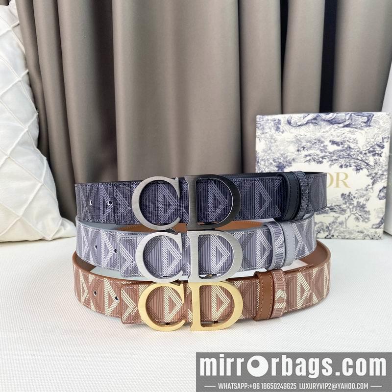 Replica Dior belt 35mmX95-135cm 7D21