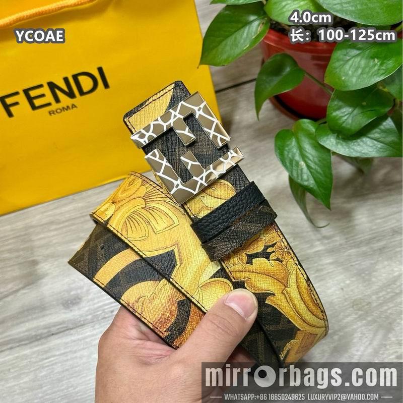 Replica Fendi belt 40mmX100-125cm 8L149