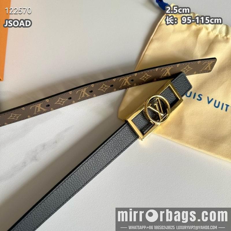 Replica LV belt 25mmX95-115cm 8L16