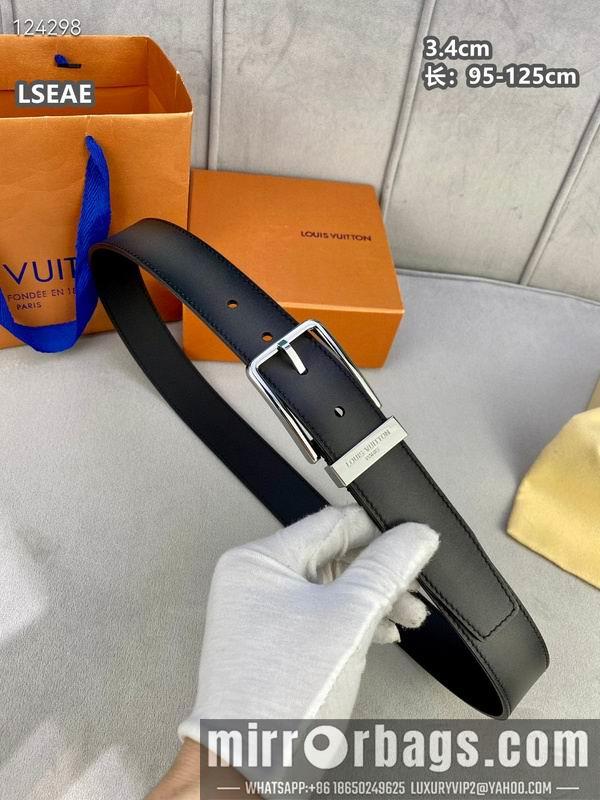Replica LV belt 34mmX95-125cm 8L26