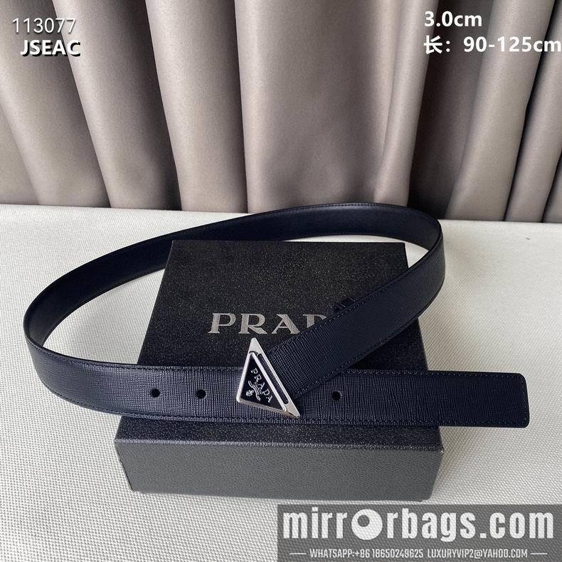 Replica Prada belt 30mmX95-125cm 8L02